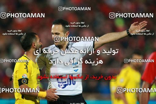 1398909, Tehran, , لیگ برتر فوتبال ایران، Persian Gulf Cup، Week 27، Second Leg، Persepolis 0 v 0 Sepahan on 2019/04/26 at Azadi Stadium