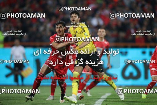 1440711, Tehran, , لیگ برتر فوتبال ایران، Persian Gulf Cup، Week 27، Second Leg، Persepolis 0 v 0 Sepahan on 2019/04/26 at Azadi Stadium