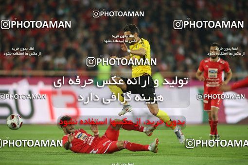 1440746, Tehran, , لیگ برتر فوتبال ایران، Persian Gulf Cup، Week 27، Second Leg، Persepolis 0 v 0 Sepahan on 2019/04/26 at Azadi Stadium
