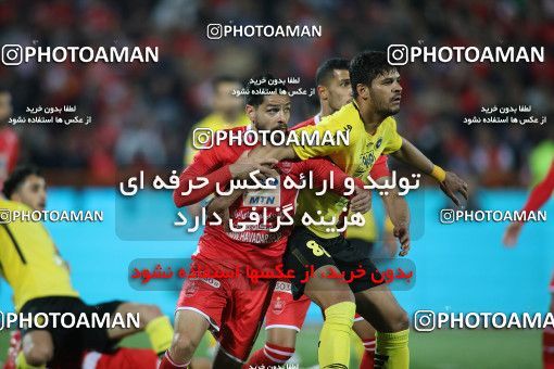 1440695, Tehran, , لیگ برتر فوتبال ایران، Persian Gulf Cup، Week 27، Second Leg، Persepolis 0 v 0 Sepahan on 2019/04/26 at Azadi Stadium