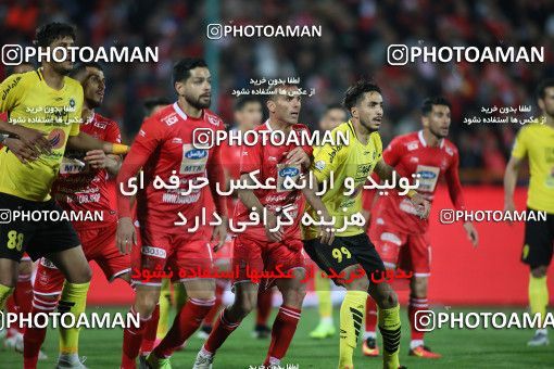 1440715, Tehran, , لیگ برتر فوتبال ایران، Persian Gulf Cup، Week 27، Second Leg، Persepolis 0 v 0 Sepahan on 2019/04/26 at Azadi Stadium
