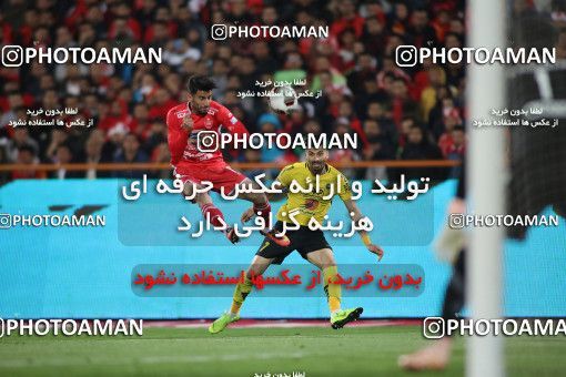 1440668, Tehran, , لیگ برتر فوتبال ایران، Persian Gulf Cup، Week 27، Second Leg، Persepolis 0 v 0 Sepahan on 2019/04/26 at Azadi Stadium