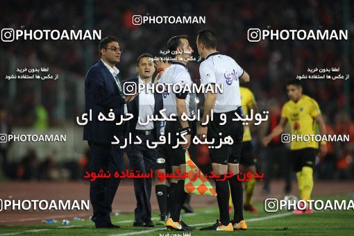 1440728, Tehran, , لیگ برتر فوتبال ایران، Persian Gulf Cup، Week 27، Second Leg، Persepolis 0 v 0 Sepahan on 2019/04/26 at Azadi Stadium