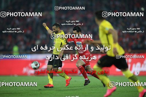 1440796, Tehran, , لیگ برتر فوتبال ایران، Persian Gulf Cup، Week 27، Second Leg، Persepolis 0 v 0 Sepahan on 2019/04/26 at Azadi Stadium