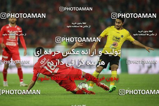 1440786, Tehran, , لیگ برتر فوتبال ایران، Persian Gulf Cup، Week 27، Second Leg، Persepolis 0 v 0 Sepahan on 2019/04/26 at Azadi Stadium