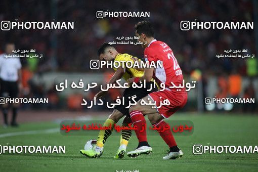 1440799, Tehran, , لیگ برتر فوتبال ایران، Persian Gulf Cup، Week 27، Second Leg، Persepolis 0 v 0 Sepahan on 2019/04/26 at Azadi Stadium