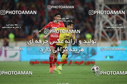 1440793, Tehran, , لیگ برتر فوتبال ایران، Persian Gulf Cup، Week 27، Second Leg، Persepolis 0 v 0 Sepahan on 2019/04/26 at Azadi Stadium