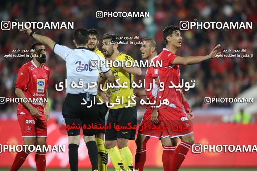 1440788, Tehran, , لیگ برتر فوتبال ایران، Persian Gulf Cup، Week 27، Second Leg، Persepolis 0 v 0 Sepahan on 2019/04/26 at Azadi Stadium