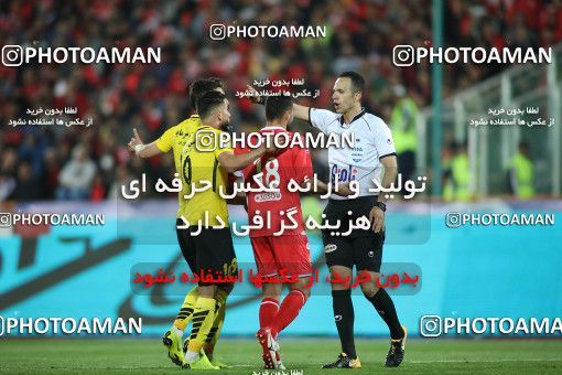1440900, Tehran, , لیگ برتر فوتبال ایران، Persian Gulf Cup، Week 27، Second Leg، Persepolis 0 v 0 Sepahan on 2019/04/26 at Azadi Stadium