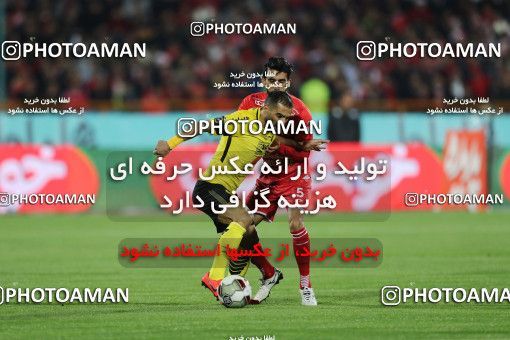 1443467, Tehran, , لیگ برتر فوتبال ایران، Persian Gulf Cup، Week 27، Second Leg، Persepolis 0 v 0 Sepahan on 2019/04/26 at Azadi Stadium