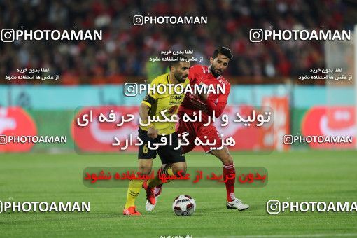 1443482, Tehran, , لیگ برتر فوتبال ایران، Persian Gulf Cup، Week 27، Second Leg، Persepolis 0 v 0 Sepahan on 2019/04/26 at Azadi Stadium