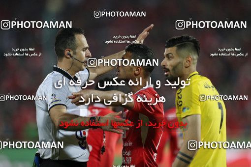 1443423, Tehran, , لیگ برتر فوتبال ایران، Persian Gulf Cup، Week 27، Second Leg، Persepolis 0 v 0 Sepahan on 2019/04/26 at Azadi Stadium