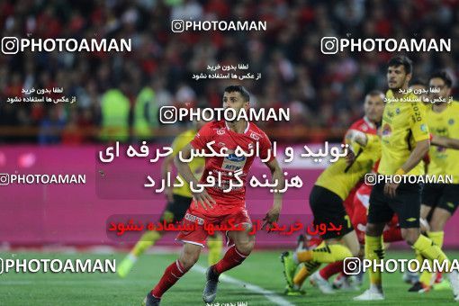 1443500, Tehran, , لیگ برتر فوتبال ایران، Persian Gulf Cup، Week 27، Second Leg، Persepolis 0 v 0 Sepahan on 2019/04/26 at Azadi Stadium