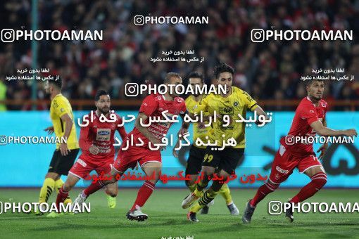 1443417, Tehran, , لیگ برتر فوتبال ایران، Persian Gulf Cup، Week 27، Second Leg، Persepolis 0 v 0 Sepahan on 2019/04/26 at Azadi Stadium