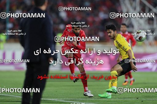 1443517, Tehran, , لیگ برتر فوتبال ایران، Persian Gulf Cup، Week 27، Second Leg، Persepolis 0 v 0 Sepahan on 2019/04/26 at Azadi Stadium