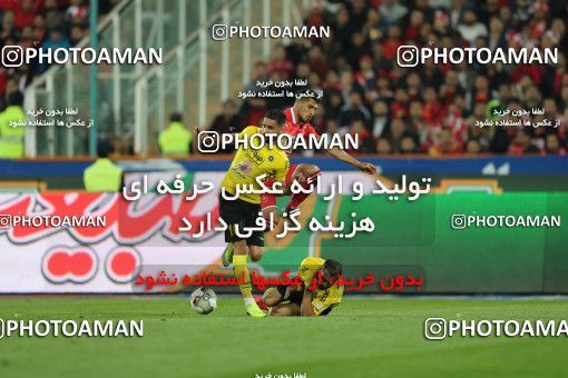 1443527, Tehran, , لیگ برتر فوتبال ایران، Persian Gulf Cup، Week 27، Second Leg، Persepolis 0 v 0 Sepahan on 2019/04/26 at Azadi Stadium