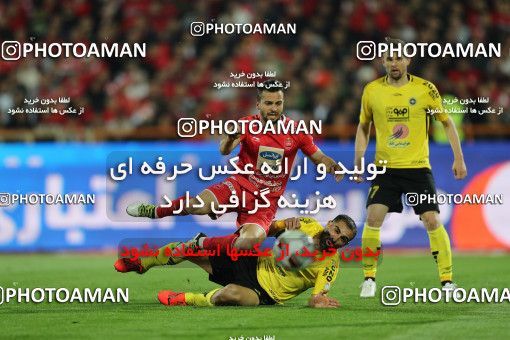 1443564, Tehran, , لیگ برتر فوتبال ایران، Persian Gulf Cup، Week 27، Second Leg، Persepolis 0 v 0 Sepahan on 2019/04/26 at Azadi Stadium