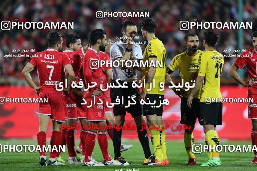 1443516, Tehran, , لیگ برتر فوتبال ایران، Persian Gulf Cup، Week 27، Second Leg، Persepolis 0 v 0 Sepahan on 2019/04/26 at Azadi Stadium