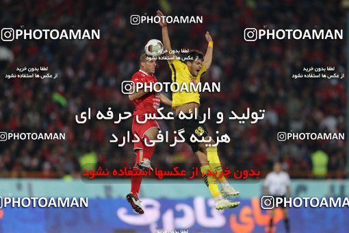 1443528, Tehran, , لیگ برتر فوتبال ایران، Persian Gulf Cup، Week 27، Second Leg، Persepolis 0 v 0 Sepahan on 2019/04/26 at Azadi Stadium