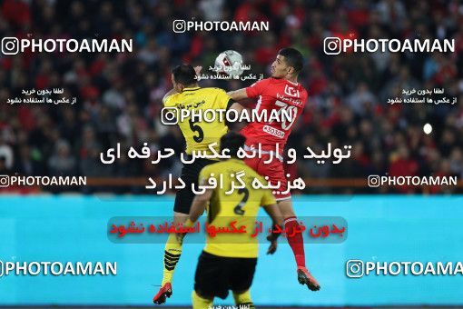 1443666, Tehran, , لیگ برتر فوتبال ایران، Persian Gulf Cup، Week 27، Second Leg، Persepolis 0 v 0 Sepahan on 2019/04/26 at Azadi Stadium