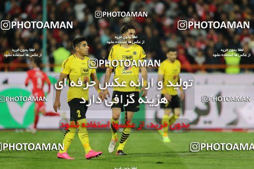 1443700, Tehran, , لیگ برتر فوتبال ایران، Persian Gulf Cup، Week 27، Second Leg، Persepolis 0 v 0 Sepahan on 2019/04/26 at Azadi Stadium