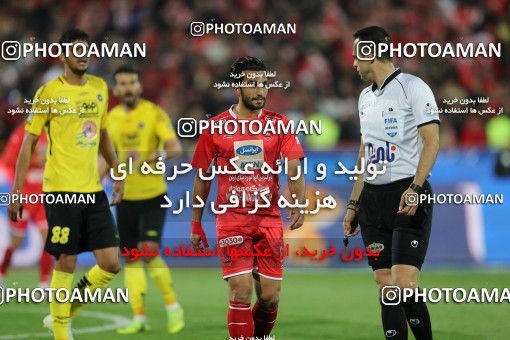 1443638, Tehran, , لیگ برتر فوتبال ایران، Persian Gulf Cup، Week 27، Second Leg، Persepolis 0 v 0 Sepahan on 2019/04/26 at Azadi Stadium