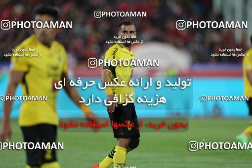 1443663, Tehran, , لیگ برتر فوتبال ایران، Persian Gulf Cup، Week 27، Second Leg، Persepolis 0 v 0 Sepahan on 2019/04/26 at Azadi Stadium