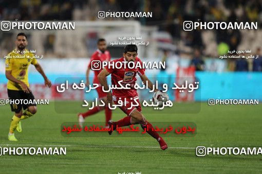 1443763, Tehran, , لیگ برتر فوتبال ایران، Persian Gulf Cup، Week 27، Second Leg، Persepolis 0 v 0 Sepahan on 2019/04/26 at Azadi Stadium