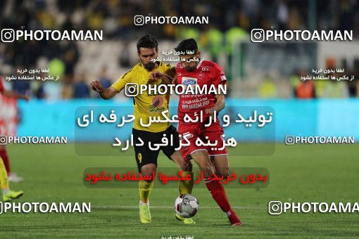 1443780, Tehran, , لیگ برتر فوتبال ایران، Persian Gulf Cup، Week 27، Second Leg، Persepolis 0 v 0 Sepahan on 2019/04/26 at Azadi Stadium