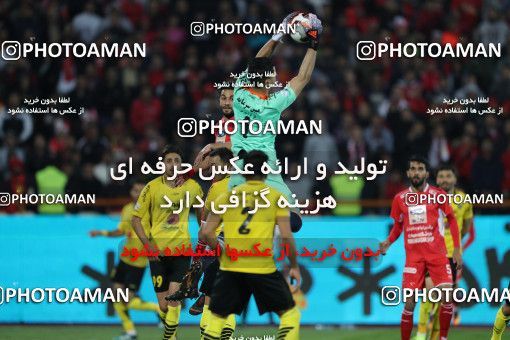 1443712, Tehran, , لیگ برتر فوتبال ایران، Persian Gulf Cup، Week 27، Second Leg، Persepolis 0 v 0 Sepahan on 2019/04/26 at Azadi Stadium