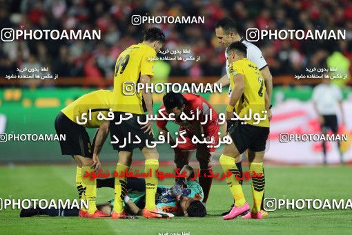 1443722, Tehran, , لیگ برتر فوتبال ایران، Persian Gulf Cup، Week 27، Second Leg، Persepolis 0 v 0 Sepahan on 2019/04/26 at Azadi Stadium