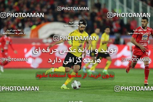 1443757, Tehran, , لیگ برتر فوتبال ایران، Persian Gulf Cup، Week 27، Second Leg، Persepolis 0 v 0 Sepahan on 2019/04/26 at Azadi Stadium
