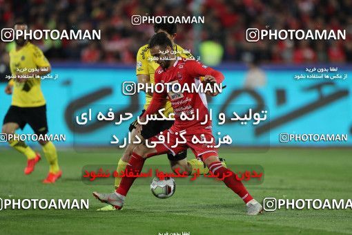 1443714, Tehran, , لیگ برتر فوتبال ایران، Persian Gulf Cup، Week 27، Second Leg، Persepolis 0 v 0 Sepahan on 2019/04/26 at Azadi Stadium