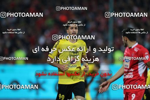 1443744, Tehran, , لیگ برتر فوتبال ایران، Persian Gulf Cup، Week 27، Second Leg، Persepolis 0 v 0 Sepahan on 2019/04/26 at Azadi Stadium