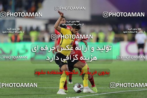 1443751, Tehran, , لیگ برتر فوتبال ایران، Persian Gulf Cup، Week 27، Second Leg، Persepolis 0 v 0 Sepahan on 2019/04/26 at Azadi Stadium