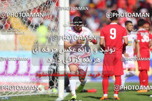 1446622, Tabriz, , لیگ برتر فوتبال ایران، Persian Gulf Cup، Week 28، Second Leg، Tractor Sazi 1 v 1 Persepolis on 2019/05/01 at Yadegar-e Emam Stadium