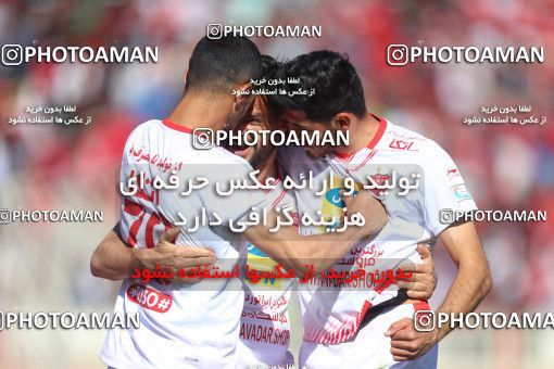 1446586, Tabriz, , لیگ برتر فوتبال ایران، Persian Gulf Cup، Week 28، Second Leg، Tractor Sazi 1 v 1 Persepolis on 2019/05/01 at Yadegar-e Emam Stadium