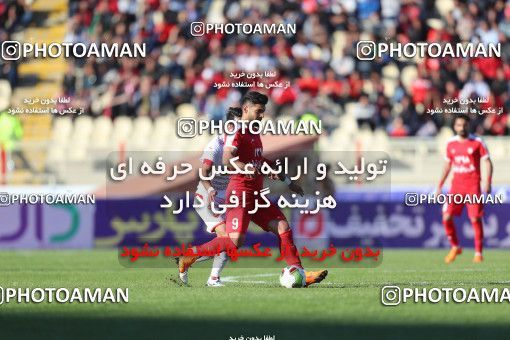 1446652, Tabriz, , لیگ برتر فوتبال ایران، Persian Gulf Cup، Week 28، Second Leg، Tractor Sazi 1 v 1 Persepolis on 2019/05/01 at Yadegar-e Emam Stadium