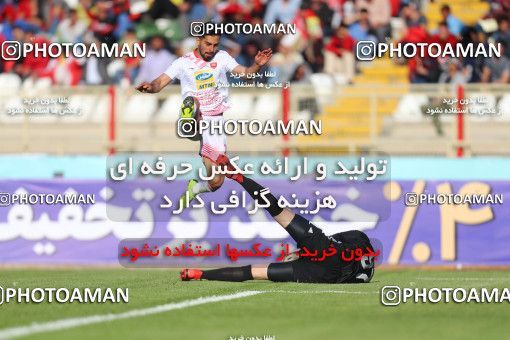 1446661, Tabriz, , لیگ برتر فوتبال ایران، Persian Gulf Cup، Week 28، Second Leg، Tractor Sazi 1 v 1 Persepolis on 2019/05/01 at Yadegar-e Emam Stadium