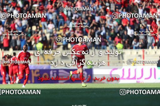 1446668, Tabriz, , لیگ برتر فوتبال ایران، Persian Gulf Cup، Week 28، Second Leg، Tractor Sazi 1 v 1 Persepolis on 2019/05/01 at Yadegar-e Emam Stadium