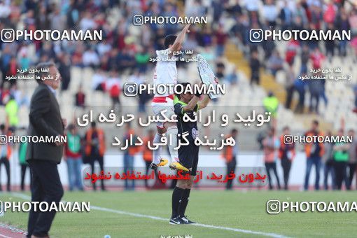 1446667, Tabriz, , لیگ برتر فوتبال ایران، Persian Gulf Cup، Week 28، Second Leg، Tractor Sazi 1 v 1 Persepolis on 2019/05/01 at Yadegar-e Emam Stadium
