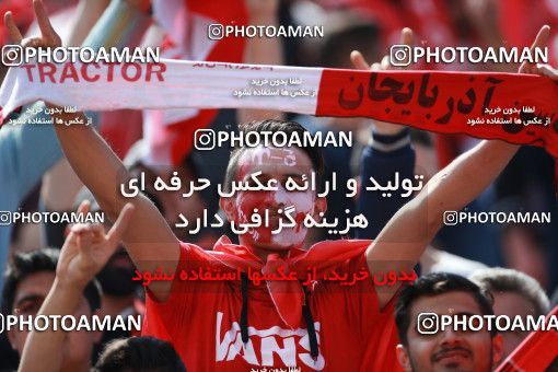 1399241, Tabriz, , لیگ برتر فوتبال ایران، Persian Gulf Cup، Week 28، Second Leg، Tractor Sazi 1 v 1 Persepolis on 2019/05/01 at Yadegar-e Emam Stadium