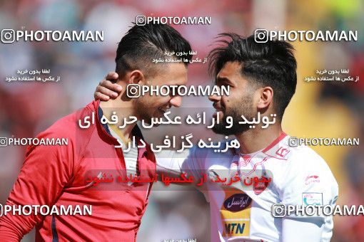 1399178, Tabriz, , لیگ برتر فوتبال ایران، Persian Gulf Cup، Week 28، Second Leg، Tractor Sazi 1 v 1 Persepolis on 2019/05/01 at Yadegar-e Emam Stadium
