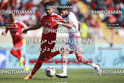 1399488, Tabriz, , لیگ برتر فوتبال ایران، Persian Gulf Cup، Week 28، Second Leg، Tractor Sazi 1 v 1 Persepolis on 2019/05/01 at Yadegar-e Emam Stadium