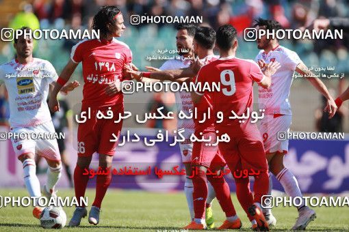 1399560, Tabriz, , لیگ برتر فوتبال ایران، Persian Gulf Cup، Week 28، Second Leg، Tractor Sazi 1 v 1 Persepolis on 2019/05/01 at Yadegar-e Emam Stadium
