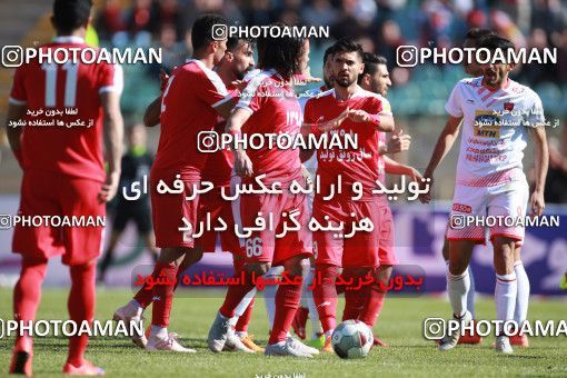 1399568, Tabriz, , لیگ برتر فوتبال ایران، Persian Gulf Cup، Week 28، Second Leg، Tractor Sazi 1 v 1 Persepolis on 2019/05/01 at Yadegar-e Emam Stadium