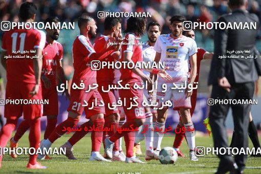1399675, Tabriz, , لیگ برتر فوتبال ایران، Persian Gulf Cup، Week 28، Second Leg، Tractor Sazi 1 v 1 Persepolis on 2019/05/01 at Yadegar-e Emam Stadium