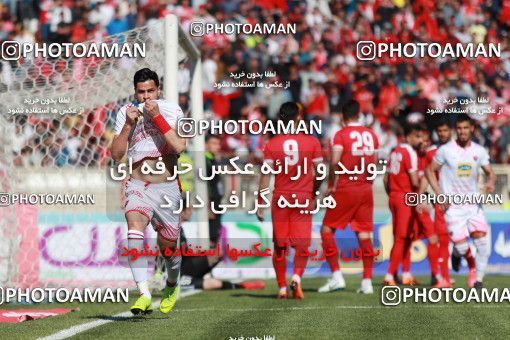1399578, Tabriz, , لیگ برتر فوتبال ایران، Persian Gulf Cup، Week 28، Second Leg، Tractor Sazi 1 v 1 Persepolis on 2019/05/01 at Yadegar-e Emam Stadium
