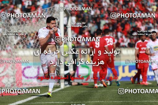 1399641, Tabriz, , لیگ برتر فوتبال ایران، Persian Gulf Cup، Week 28، Second Leg، Tractor Sazi 1 v 1 Persepolis on 2019/05/01 at Yadegar-e Emam Stadium