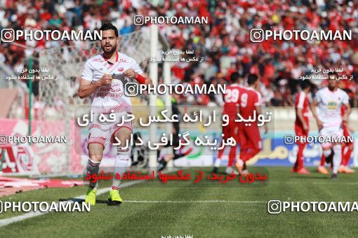 1399678, Tabriz, , لیگ برتر فوتبال ایران، Persian Gulf Cup، Week 28، Second Leg، Tractor Sazi 1 v 1 Persepolis on 2019/05/01 at Yadegar-e Emam Stadium